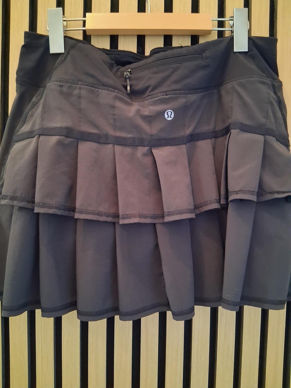 lululemon athletica Black Pleated Golf Skirt SKORT